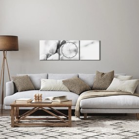 Tablou - Începutul primăverii (cu ceas) (90x30 cm)