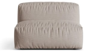 Modul pentru canapea modulară bej (de mijloc) Martina – Micadoni Home