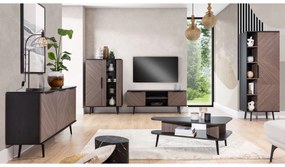Set mobilier living Prenamora I (Negru grafit + captains deck) . 1105969