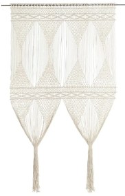 vidaXL Perdea macrame, 140 x 240 cm, bumbac