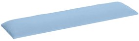 Panou de perete tapitat FRAME KRONOS 15x90 cm Culoare: Albastru deschis