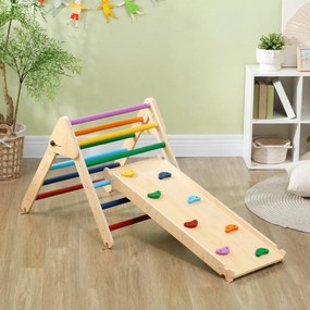 AIYAPLAY Joc de Cățărare pentru Copii 18-48 Luni, Multicolor | Aosom Romania