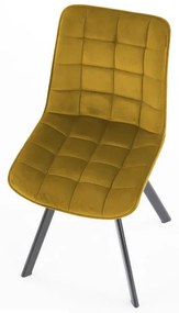 Scaun de bucaterie Jordan, galben