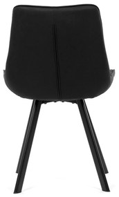 Scaun sufragerie Hechos (negru). 1120588