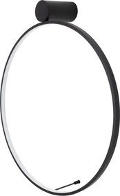 Aplica circulara LED IP44 diametru 60cm Visual negru
