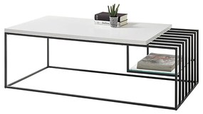 Masă de cafea ZAIRA albă