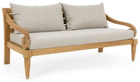 Canapea din lemn pentru exterior KARUBA NATURAL