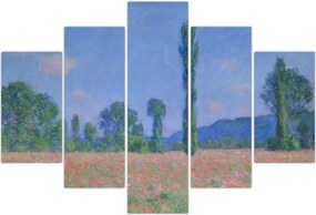Tablou - Claude Monet, Poppy Field (Giverny), reproducere (150x105 cm)