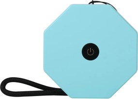 Decorațiune luminoasă albă/turcoaz portabilă cu USB ø 8 cm Twist – Gingko