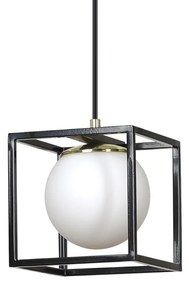 Pendul Spazio 1 Black 687/1 Emibig Lighting, Modern, E27, Polonia