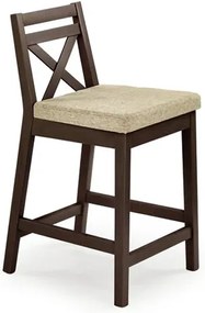 Scaun bar Borys Low nuc - H 83 cm