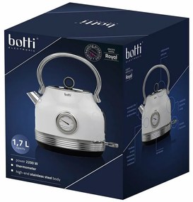 Botti Kettle Royal Line 1,7 l, alb