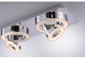 Plafonieră LED TIM 2xLED/2,8W/230V + 2xLED/3,1W Leuchten Direkt 14521-17