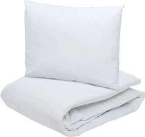 Pilota de vara matlasata 140x200 cm cu perna 70x90 cm ECONOMY PEACH, albă