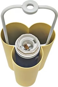 Nordlux - Lampă de masă SANDRO 1xE27/15W/230V galbenă