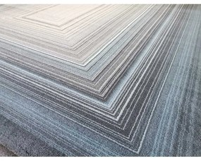 Covor lana Stim blue 300 X 300