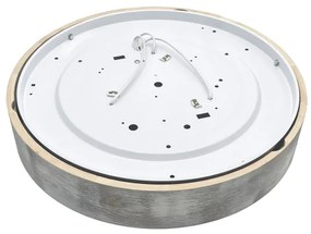 Brilagi - Plafonieră PINO 3xE27/15W/230V pin/argintiu Ø 47,5 cm