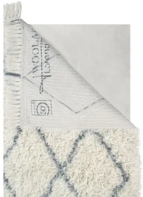 Covor crem lavabil/țesut manual din lână 80x140 cm Berber Soul – Lorena Canals