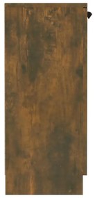 Servanta, stejar fumuriu, 60x30x70 cm, lemn prelucrat 1, Stejar afumat