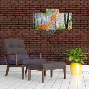 Tablou - Schimbarea anotimpurilor (90x60 cm)