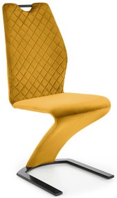 Scaun de sufragerie Klamgan (muștar). 1039678