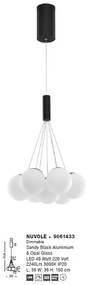 Lustra LED design modern NUVOLE