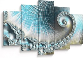 Tablou - Spirale texturate (150x105 cm)