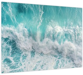 Tablou - Vedere a valurilor oceanului (70x50 cm)