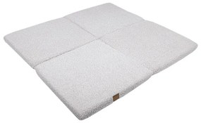 Saltea de joacă pentru copii albă 120x120 cm – Meowbaby