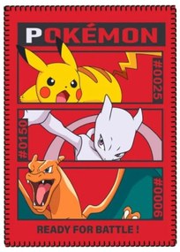 Pokémon Battle pătură polară 100x140 cm
