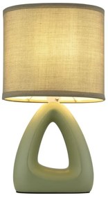 Lampa de masa ceramica verde TRIANGLE