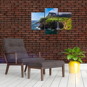 Tablou - Cascada Múlafossur (90x60 cm)