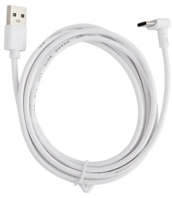 Lampă de masă albă 30 cm, cu LED, variabilă, IP54, reîncărcabilă - Baby Whale