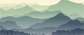 Tablou - Muntele Pădure (120x50 cm)
