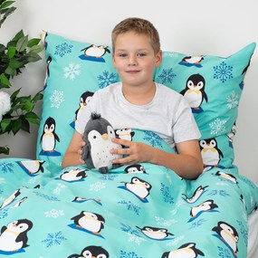 Lenjerie de pat din bumbac pentru copii 4Home Arctic Friends