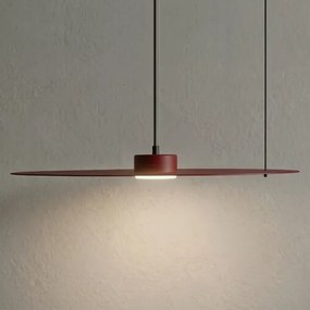 Lampă suspendată pe cablu PIATTO 1xGX53/15W/230V Ø 55 cm, vișinie