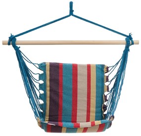 Hamac tip scaun Retro, Heinner, 100x55 cm, policoton, multicolor