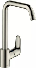 Baterie bucatarie monocomanda crom periat Hansgrohe Focus M41 260 Eco cu 1 jet
