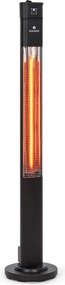 Blumfeldt Heat Guru, încălzitor cu infraroșu, 2000 W, 3 trepte de încălzire, telecomandă, negru