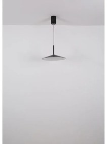 Lustra suspendata LED metal negru LAMPONE
