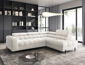 Colțar lemn masiv Ferry Extensibil Material Royal01, 276 × 72 × 200 cm