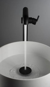 🚰 Baterie chiuvetă freestanding SILIA, finisaj nero – Cod BQS_N2KK