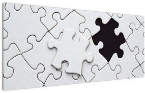 Tablou cu puzzle (120x50 cm)