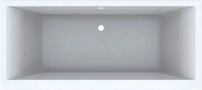 Cada baie dreptunghiulara Geberit Selnova Square Duo 180x80 cm