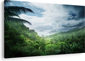 Tablou -Jungla din Seychelles (90x60 cm)