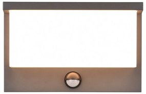 Corp de iluminat pentru exterior cu senzor de mișcare (înălțime 15 cm) Nestos – Trio