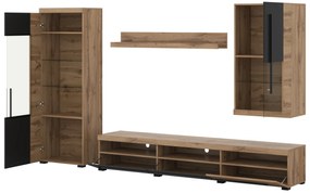 Mobilier living Rogalo 10 (Stejar wotan). 1124198