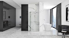 Cabina dus REA Look Chrome 80x80