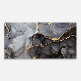 Panou Sticla Bucatarie, 60x120cm, Protectie aragaz, Antistropi, Termorezistent, Abstracte, Marble, Abstract Marble