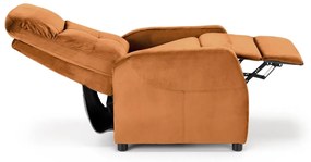 Fotoliu recliner Felipe 2 velvet cinnamon H103 cm